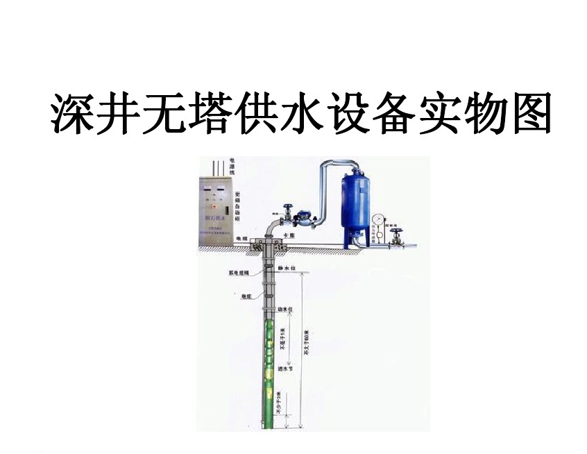 岢岚县井泵无塔式供水设备